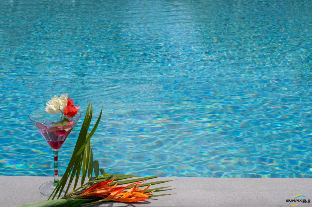 Villa Palm Diamond Jacuzzi & Piscine Prives Ле-Диаман Экстерьер фото