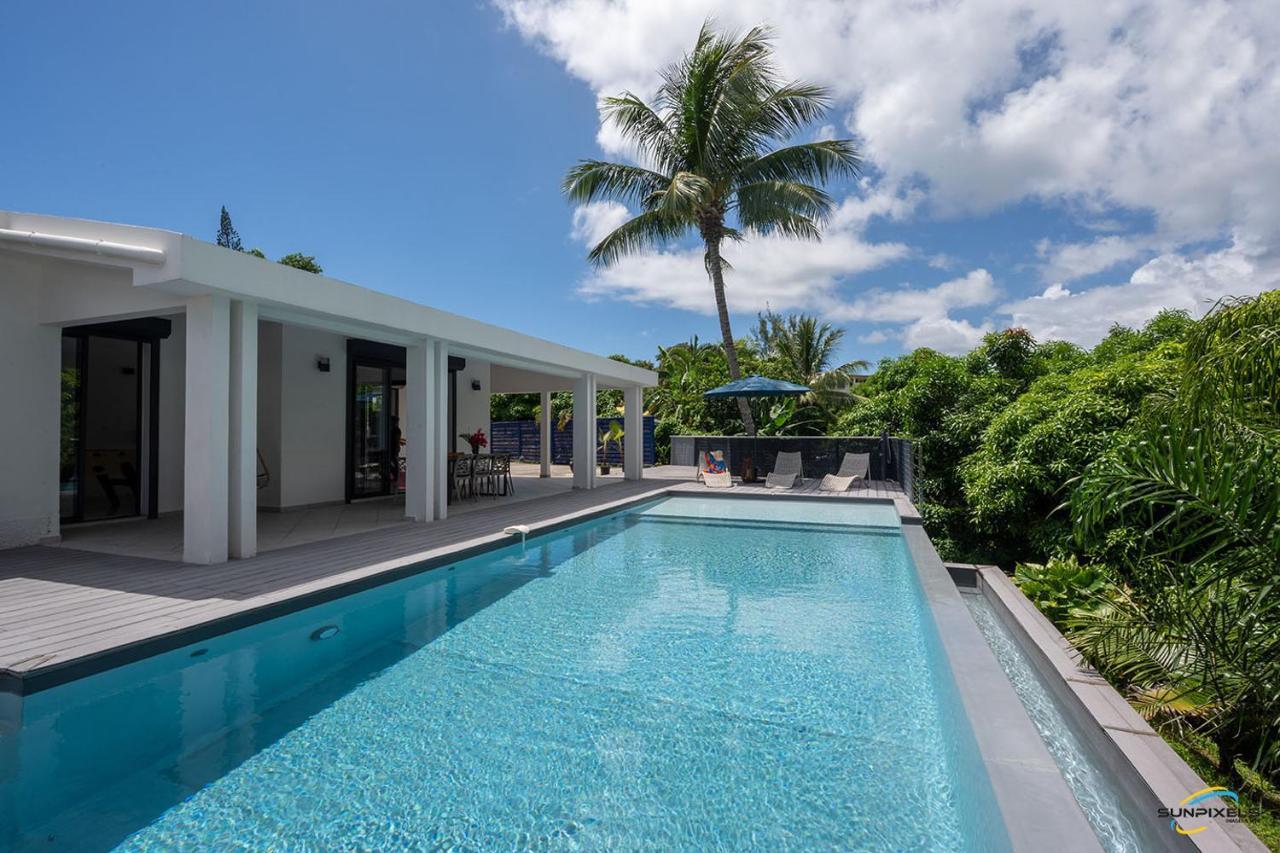 Villa Palm Diamond Jacuzzi & Piscine Prives Ле-Диаман Экстерьер фото